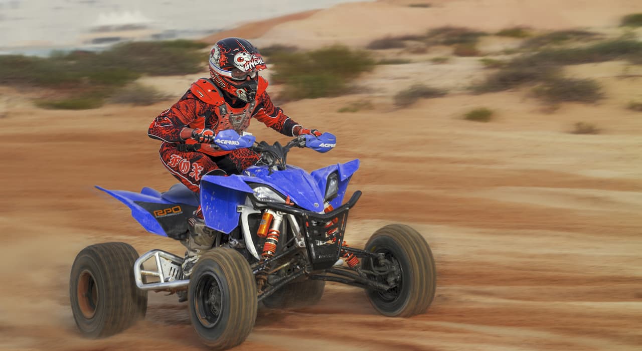 Rekorde auf Quads
